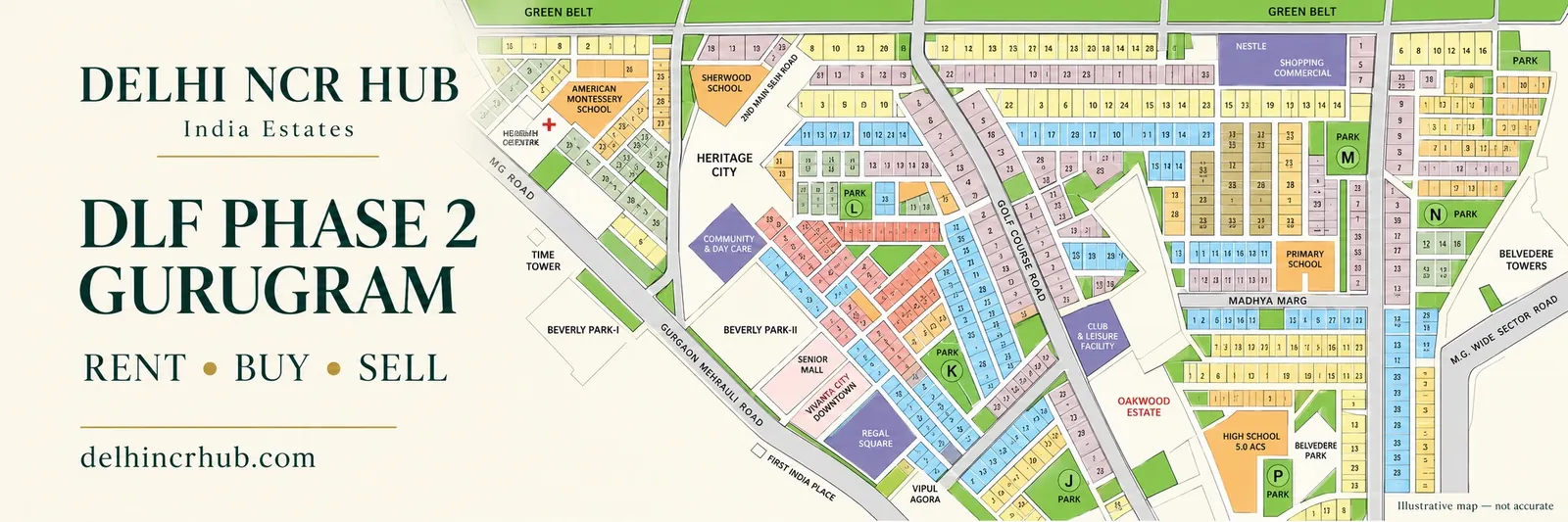 DLF Phase 2 real estate experts, rent, buy and sell, India Estates – Delhi NCR Hub