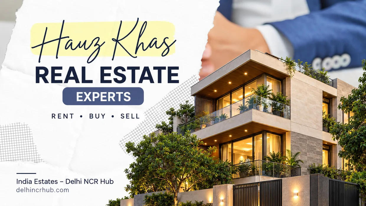 Hauz Khas real estate experts, rent, buy and sell, India Estates – Delhi NCR Hub