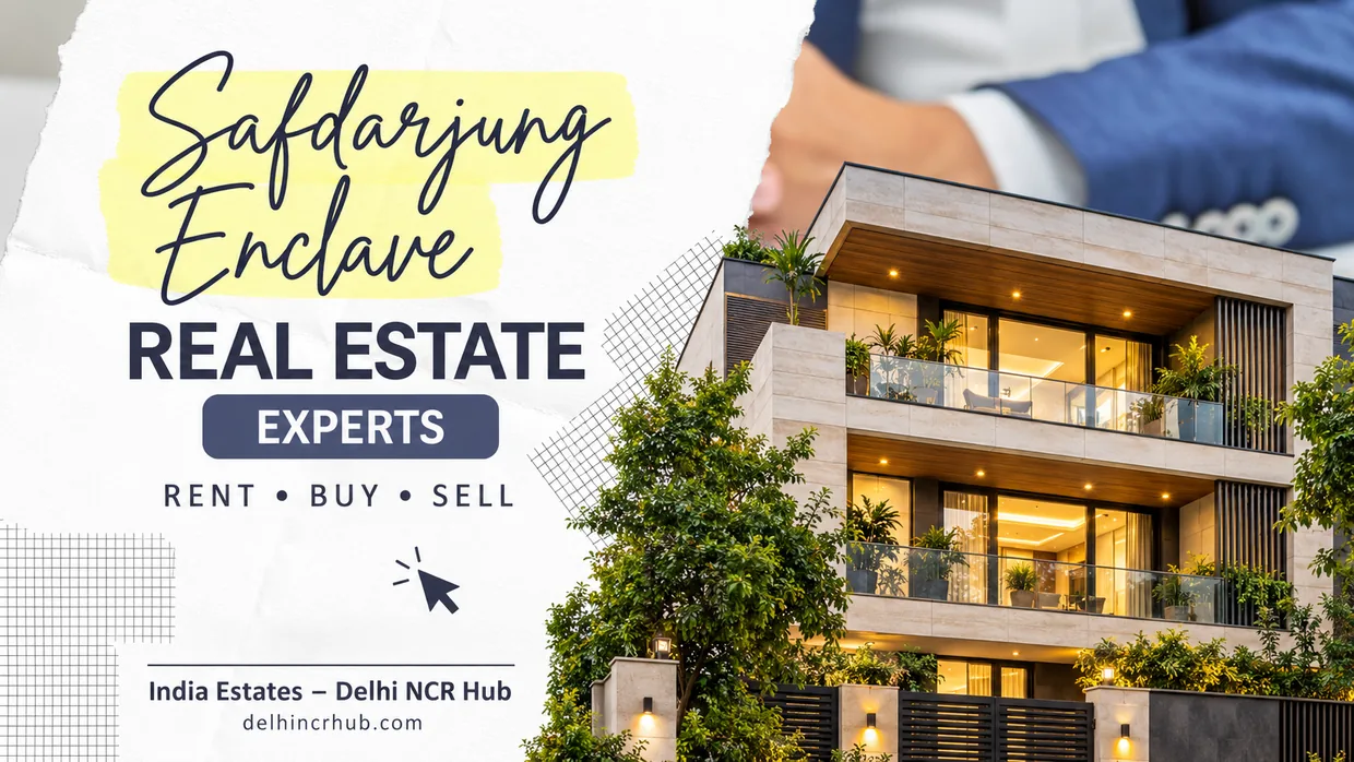 Safdarjung Enclave real estate experts, rent, buy and sell, India Estates – Delhi NCR Hub