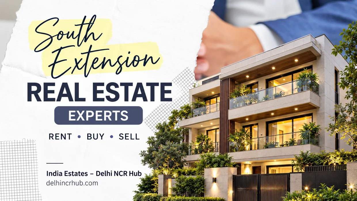 South Extension real estate experts, rent, buy and sell, India Estates – Delhi NCR Hub